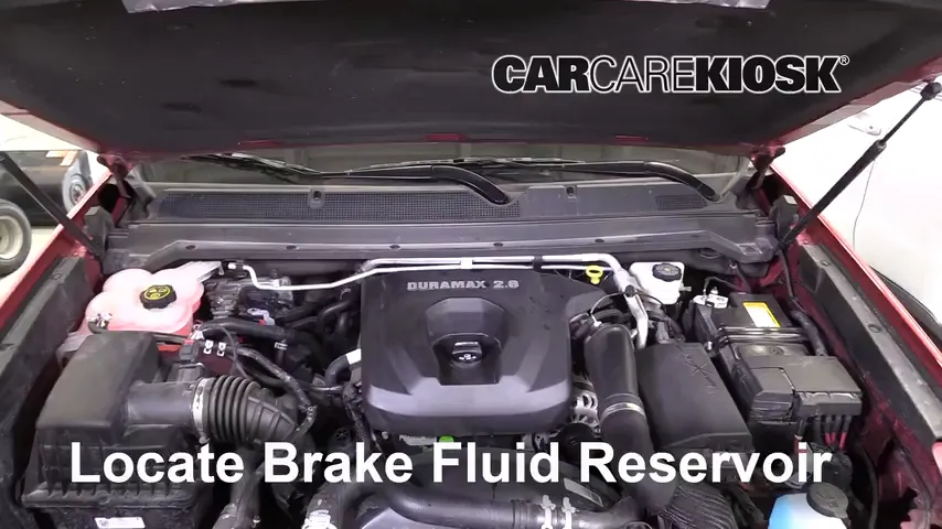 2019 Chevrolet Colorado Z71 2.8L 4 Cyl. Turbo Diesel Crew Cab Pickup Brake Fluid